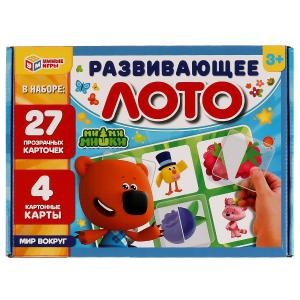 Лото пласт. Ми-Ми-Мишки Мир вокруг 4680107930415