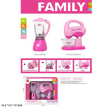 Набор бытовой техники LS8250 игрушка (Блендер, миксер) в/к