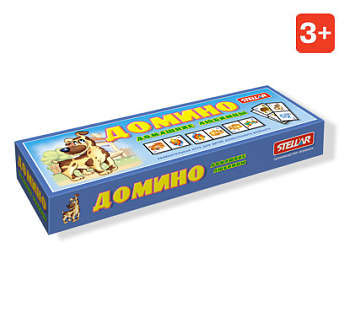 Домино большое №15 Домашние любимцы 00015 (Стеллар)