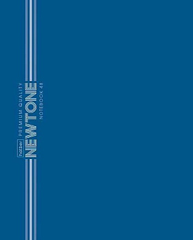 Тетрадь 48л. (линейка) ХАТ Premium "NEWtone Pastel Чернильное небо" 05061 лам.софт-тач