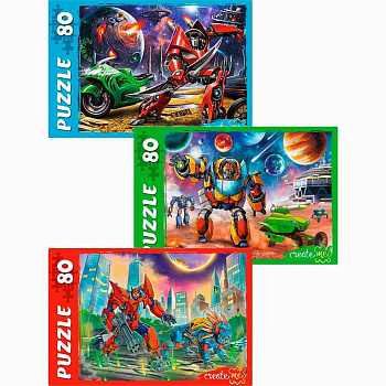 Пазлы (80эл) Мир Трансформеров №31 Ф80-2007