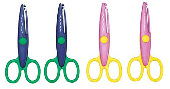 Ножницы фигур лезвия 13см deVENTE "Zig Zag" 8010404