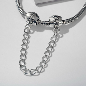 Разделитель Бусины на цепочке (серебро) 5399699