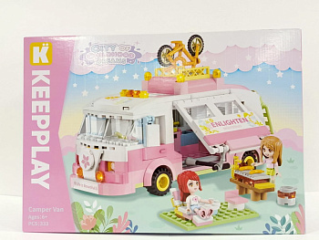 Мини-конструктор 33019 автобус (333дет) в/к 33019