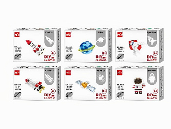 Мини-конструктор ИК-6912 цв.микс