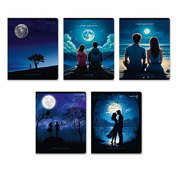 Тетрадь 60л. (клетка) SVETOCH "Романтика заката" Т200 (01519) глянц.лам.