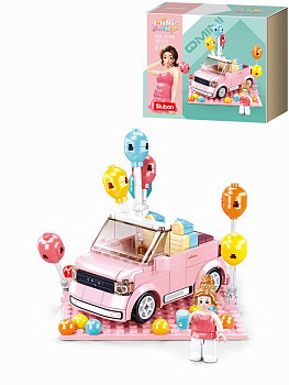 Мини-конструктор M38-B1086 Мечта принцессы (245дет,1фиг) в/к