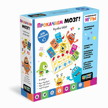 НПИ Baby Games Прокачаем мозг IQ лото, Барабум 08151 (Оригами)