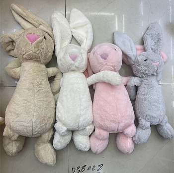 МШБ.Заяц 50см 4цв. D38028