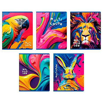 Тетрадь 96л. (клетка) BG "Multi" 61420 суперэконом,асс.