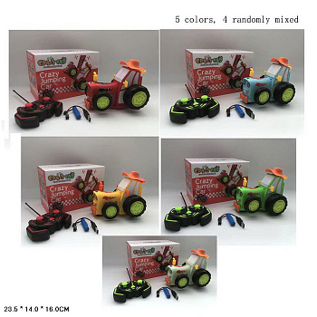 Трактор трюк на РУ 2101-A аккум 27MHZ в/к