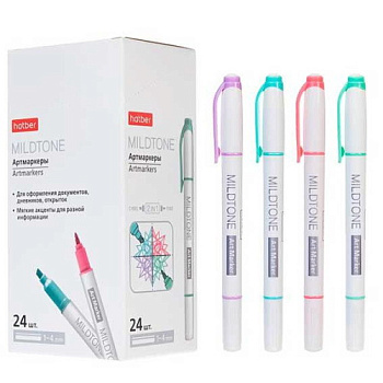 Маркер текст. ХАТ "Mildtone" HL_085366 1-5мм,ассорти