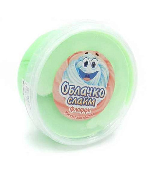 Слайм Прихлоп Облачко (200мл,150гр) зеленый 01150