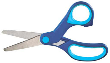 Ножницы детск. 13см deVENTE "Cosmo" 8010303 с закругл.лезвиями с цв.рис., блисте