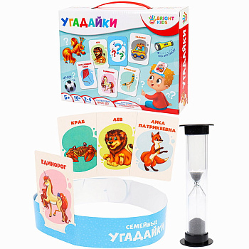 НПИ (55карт) Bright Kids Угадайки ИН-7617