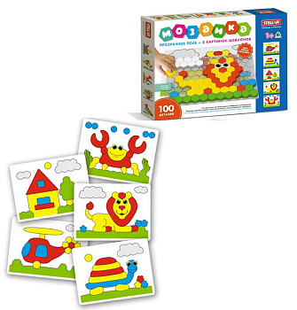 Мозаика (d40мм/100дет) с прозр.полем 01079 (Стеллар)