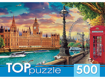 Пазлы (500эл) Красивый Лондон Ф500-8742