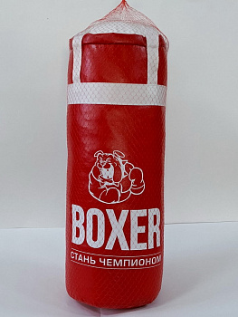 Боксерская груша 50см 63516 красный 