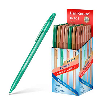 Ручка шар. EK R-301 Powder Stick 55388 синяя,0,7мм