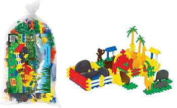 Конструктор Зоопарк (117эл) в/м 0811 (Полесье)