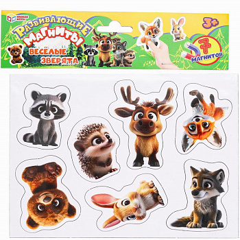 НПИ (магнит) Веселые зверята 4660254466463