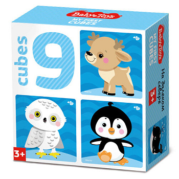 Кубики (9шт) На краю земли (без обклейки) 03535 (Дес.Кор.)