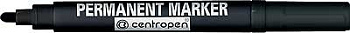 Маркер перм. CENTROPEN DRY SAFE 8510/01-12 чёрный,3,0мм,кругл. (устойчивый к высыханию)