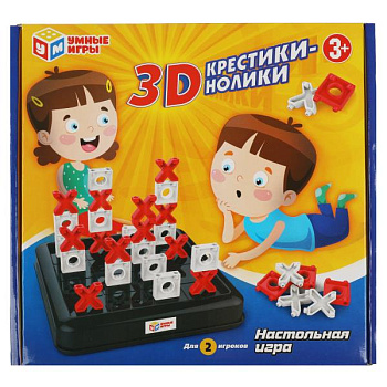 Настольная игра 3D крестики нолики 1804K012-R