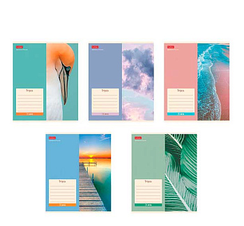 Тетрадь 24л. (клетка) ХАТ "Nature" скругл.углы,асс.