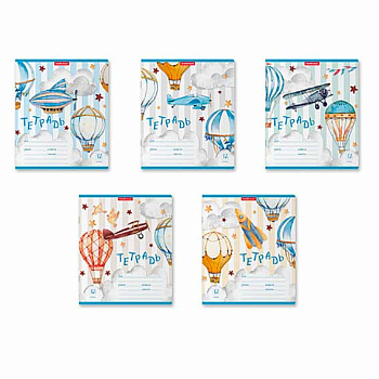 Тетрадь 12л. (клетка) EK "В облаках" 51411