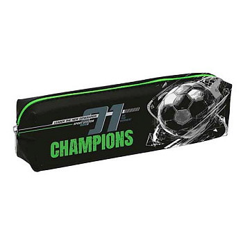 Пенал-косметичка КОКОС 200*50*40 "Champions" 250416 прямоуг.,ПВХ,1отд.