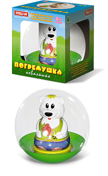 Погремушка Неваляшка Мишка 01578 (Стеллар)