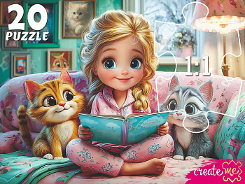 Макси-пазлы (20эл) Вечерние сказки УК20-2386