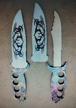 Нож Сувенирный из дерева №13