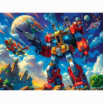 Пазлы (160эл) Супертрансформер УК160-1989