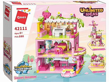 Мини-конструктор 42111 Кафе (580дет) в/к