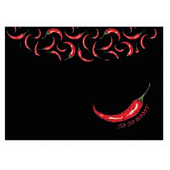 Папка-конверт на кнопке А4 КОКОС "Pepper" 212067 непрозр.с рис.,0,15мм