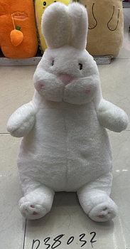 МС.Заяц 35см пухляш 1цв. D38032