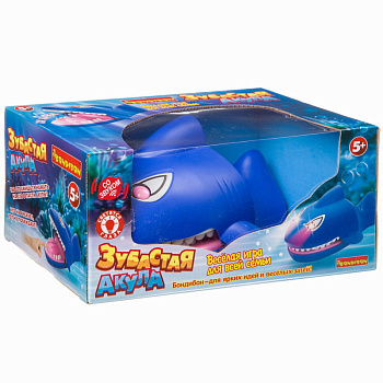 Bondibon Настольная игра Зубастая акула (свет,звук) ВВ3689