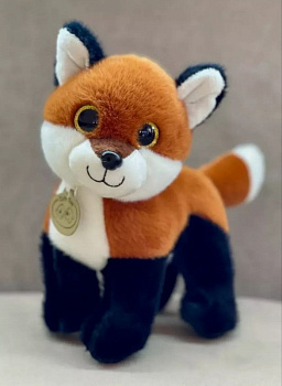 ММ.Лиса 20см стоит (глаза блестят) D36664-2