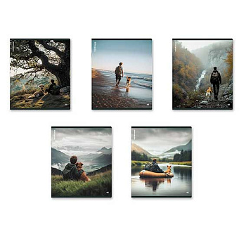 Тетрадь 48л. (клетка) EK "Friends" 65235 глянц.лам.,асс.