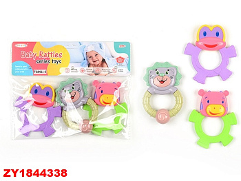 Набор погремушек TG8421-5 (3шт) в пакете