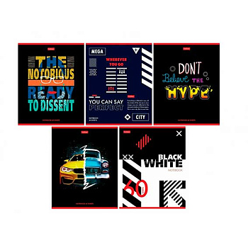 Тетрадь 60л. (клетка) ХАТ "Urban-tags" 60Т5В1