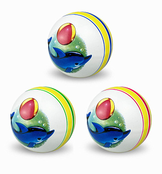Мяч (150мм) Дельфин в асс. Р1-150 (ЧПО)