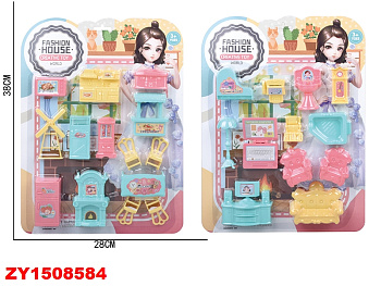 Набор мебели 012-8 на листе