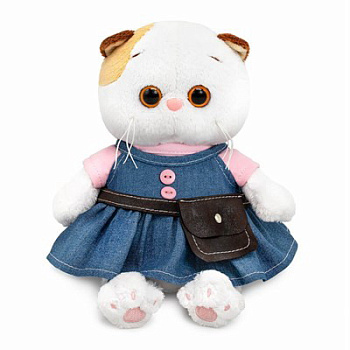 Кошечка Ли-Ли BABY в сарафане Деним LB-157