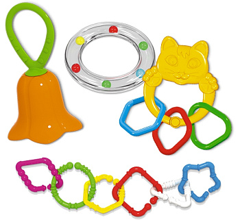 Погремушки (подарочный набор №12) 01942 (Стеллар)