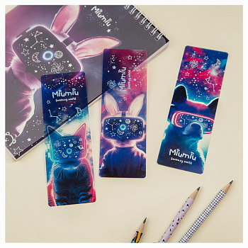 Закладки для книг, 3шт., MESHU "Miumiu" MS_51068