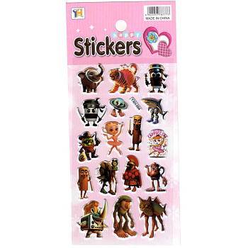 Наклейка декоративная 10*22 Италомемы YXH-094 уп20шт P-22072-4