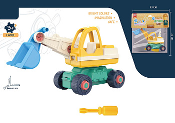 Конструктор-техника 1316 (трактор) в пакете (RU)